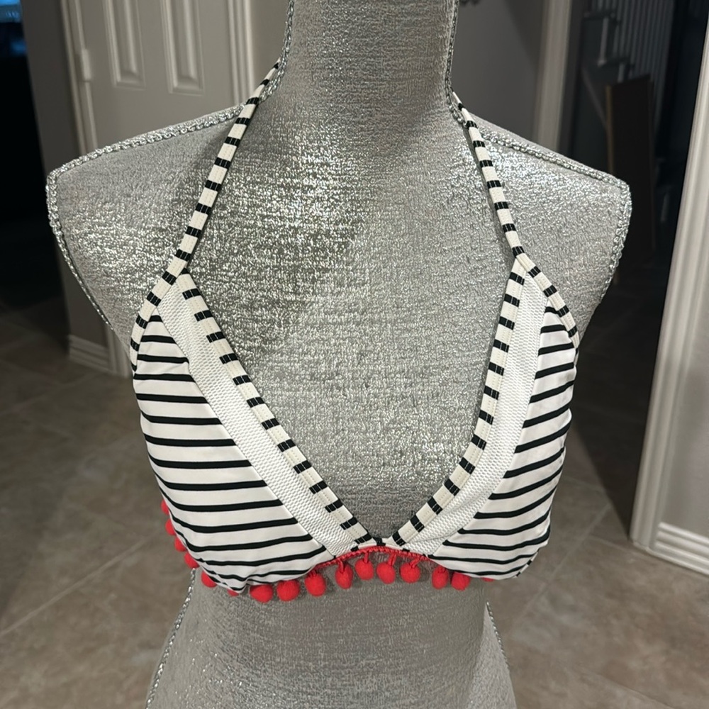 Cocoship small bikini top stripes